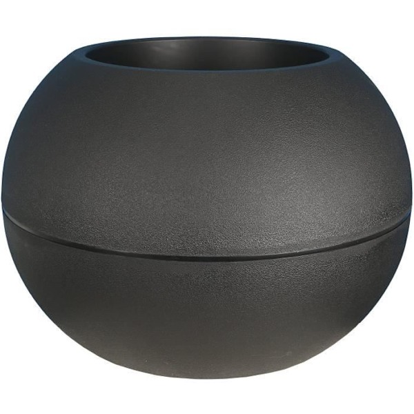RIVIERA - Boule urtepotte - D40 - sort Svart
