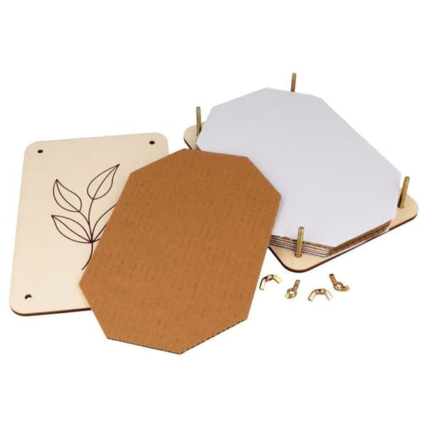 Herbier i trä 21 x 14,5 x 4,5 cm beige
