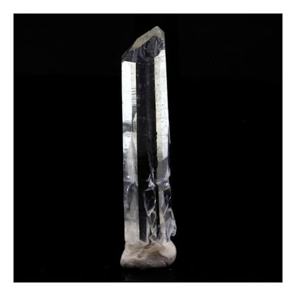 Stenar och mineraler. Kvarts. 21,41 cent. La Gardette-gruvan, Bourg d'Oisans, Isère, Frankrike.