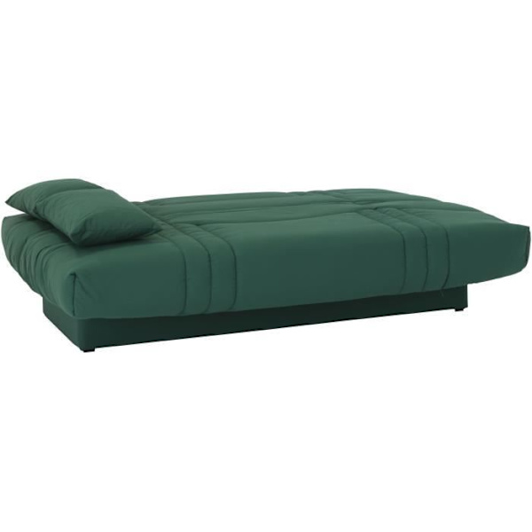 3-sits bäddsoffa - Skogsgrönt tyg - Modern stil - L 190 x D 92 cm - DREAM skog grön