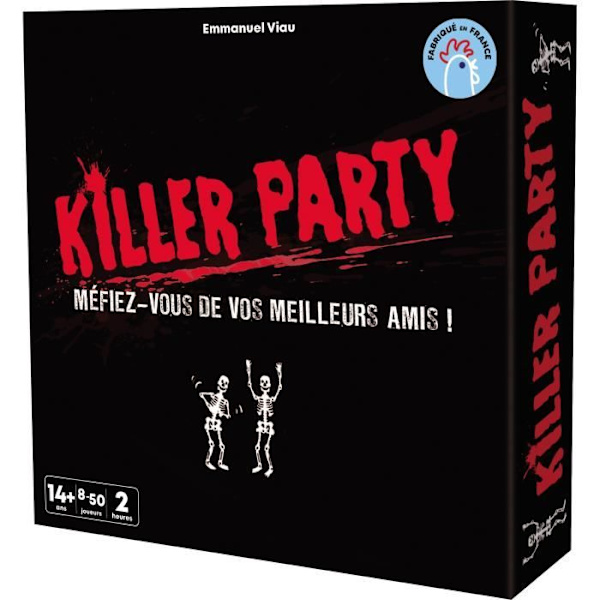 Killer Party - Asmodee - Partyspel - Från 14 år Flerfärgad