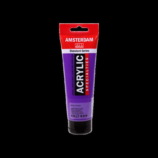 Akryllicfärg Talens AMSTERDAM, 120 ml Metallisk Lila