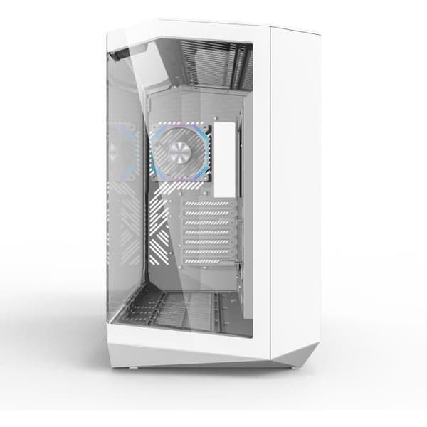 Chassi utan strömförsörjning - Kub - ATX-format - DARKFLASH DY470 - Vit