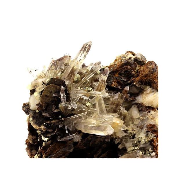 Siderit, Kvarts, Pyrit 6965,0 karat (1.393 kg)