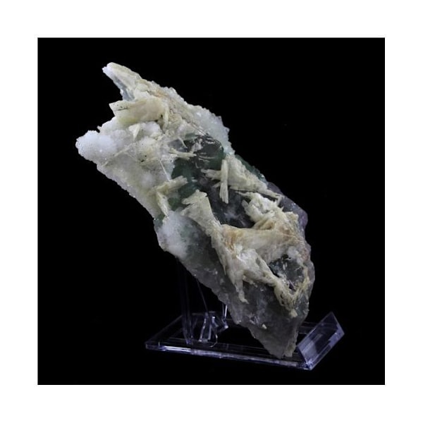 Sten og mineraler. Fluorit. 5820,0 øre. (1,16 kg). Fontsante Mine, Var, Frankrig..