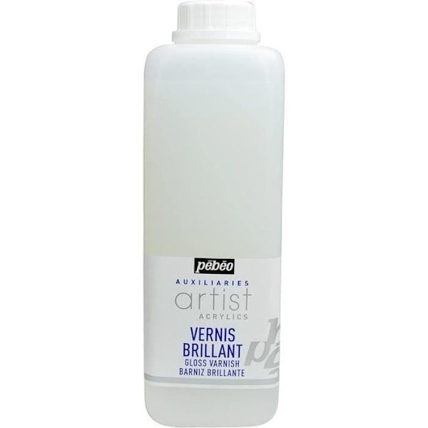 Akrylvoks - PEBEO - ARTIST - 1 Liter - Blank - Ikke-gulnende