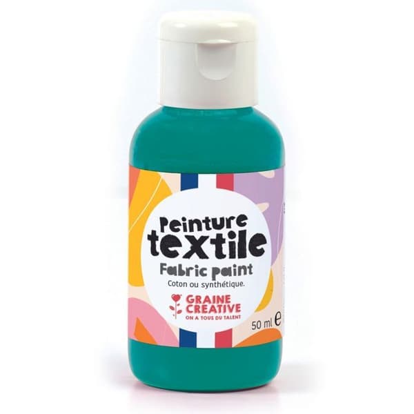 Textilfärg 50 ml - ankgrön Grön