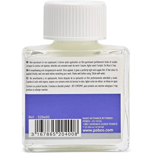 Akvarellfärg - PEBEO - 75ml - Matt - Vit - Vattenbaserad Transparent