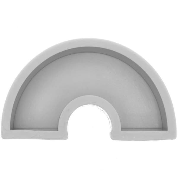 Silicone ljusform - RICO DESIGN - Regnbåge - 10,5 cm x 2,5 cm x 5,5 cm Regnbåge