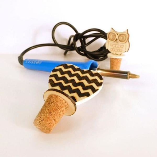 Pyrography discovery kit - Graine Créative - 7 tips + tillbehör