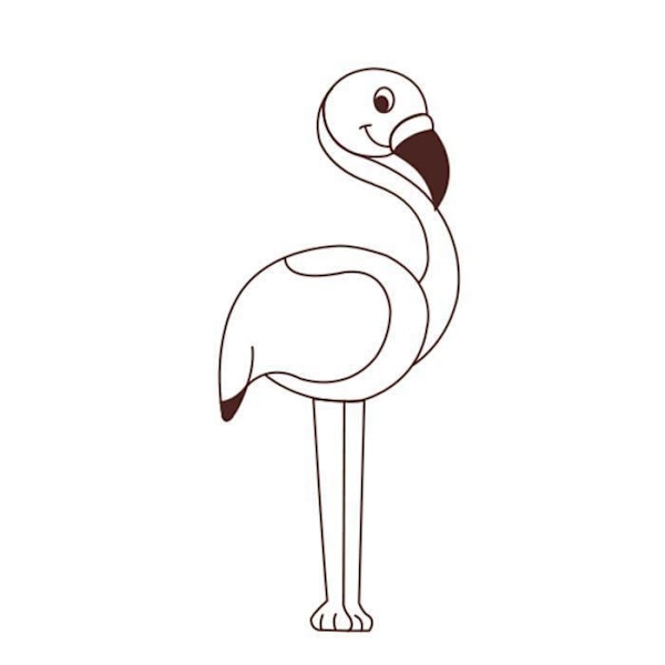 Flamingo-puutikku