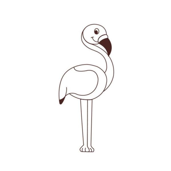 Graine Créative - Puutamponi Flamingo