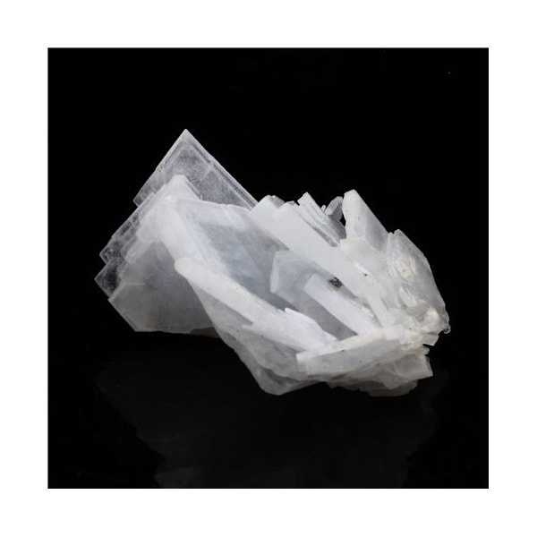 Sten og mineraler. Baryt. 138,5 ct. La Mure, Isère, Frankrig..