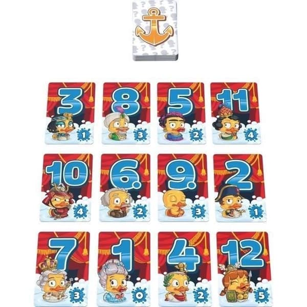 Duck & Cover - Captain Games - Kortspil 8 År+- 2 til 7 Spillere - 20 Minutter - Asmodee