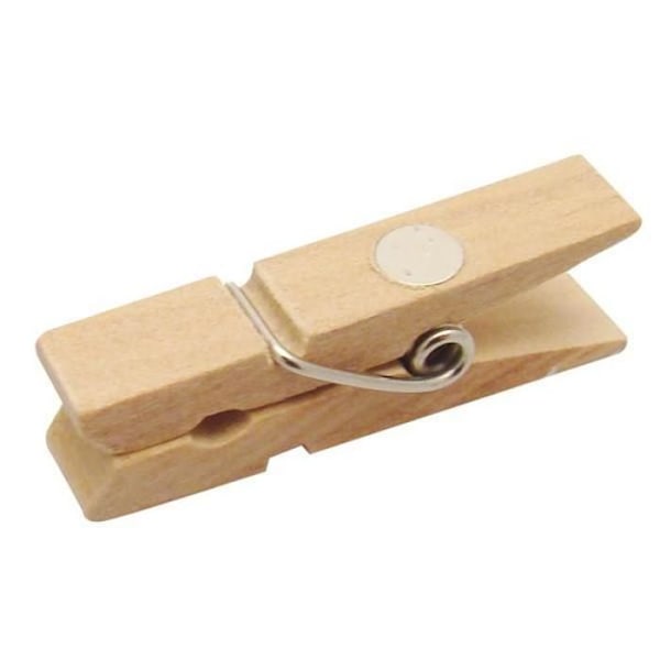 8 mini blå magnetiske tøjklemmer 3,5 cm Blå