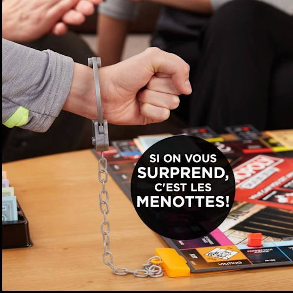 Monopolfuskare, brädspel, brädspel, fransk version Flerfärgad
