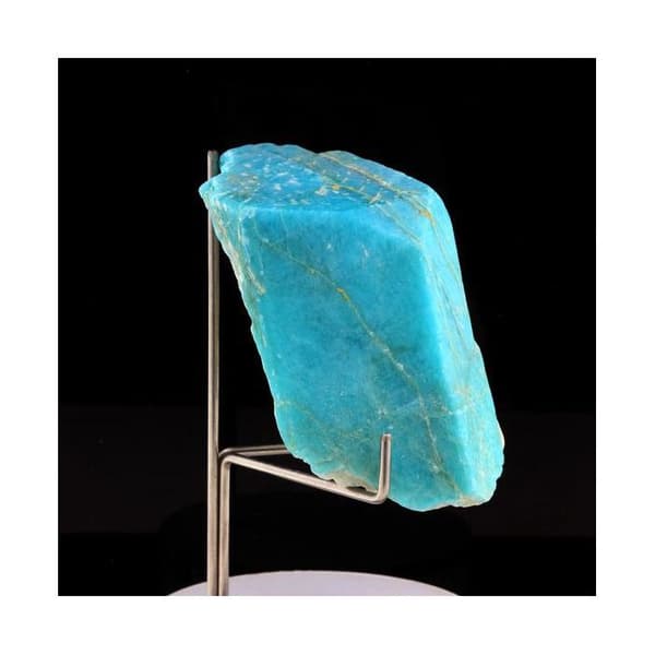 Sten og mineraler. Amazonit. 426,5 ct. Konso, Etiopien.