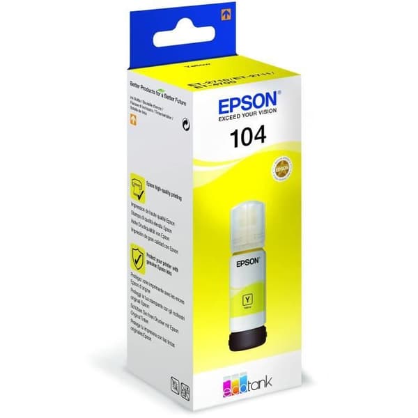 Epson ECOTANK 104 GUL blækpatron