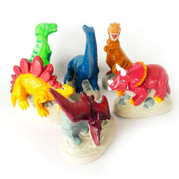Latexform 6 dinosaurier Transparent