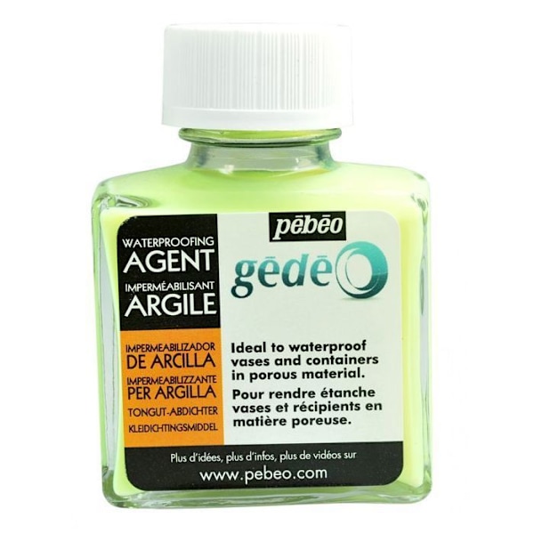 Imperméabiliser - Agent - Ler - 75 ml - Akrylharpiks - Gennemsigtig efter tørring Gul