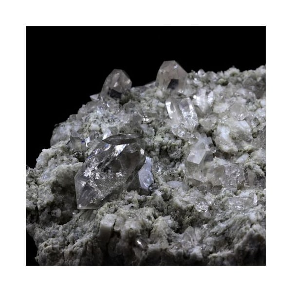 Stenar och mineraler. Rökkvarts. 1530,0 cent. Mont-Blanc-massivet, Haute-Savoie, Frankrike.
