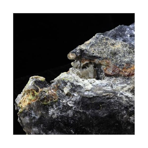 Sten og mineraler. Stolzite + Galena. 680,5 øre. Saint Lucia, Occitanie, Frankrig..