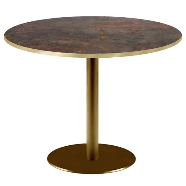 Pyöreä pöytä Ø 120 cm Rooma bistro rust kastanj