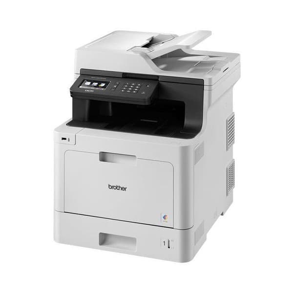 Multifunktionsprinter - BROTHER - DCP-L8410CDW - Laser 3-i-1 - Farve - Wifi-netværk - A4