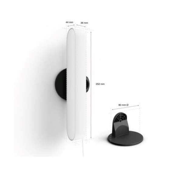 Philips Hue Play Pack x2 - Hvid - LED-kompatibel Bluetooth - Smart lys Hvid