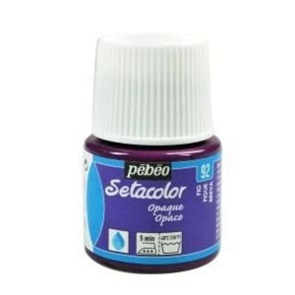 Setacolor uigennemsigtig figenstofmaling 45 ml PEBEO