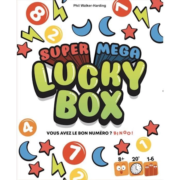 Super Mega Lucky Box - Asmodee - Brädspel Flerfärgad