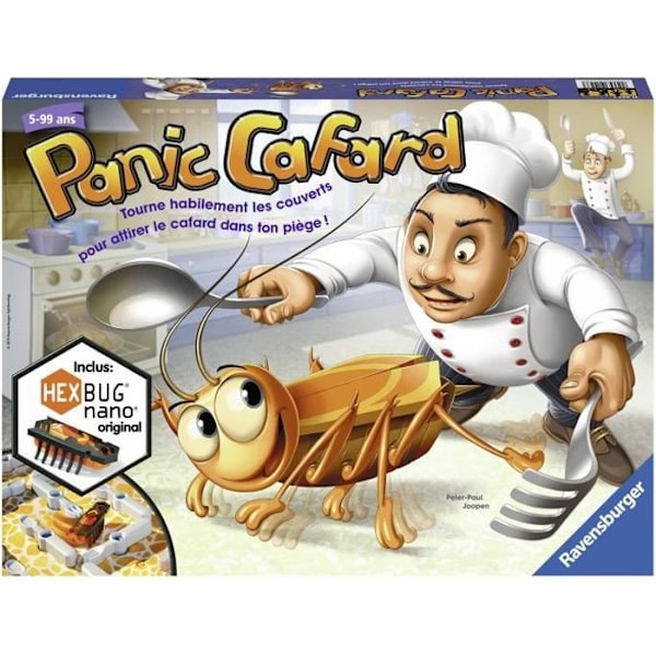Cockroach Panic, Lasten lautapeli, 5-vuotiaat ja sitä vanhemmat, Ravensburger Vit