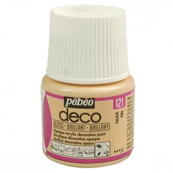 Akrylmaling - Pébéo - Déco - Nude - 45 ml - Mat finish Naken