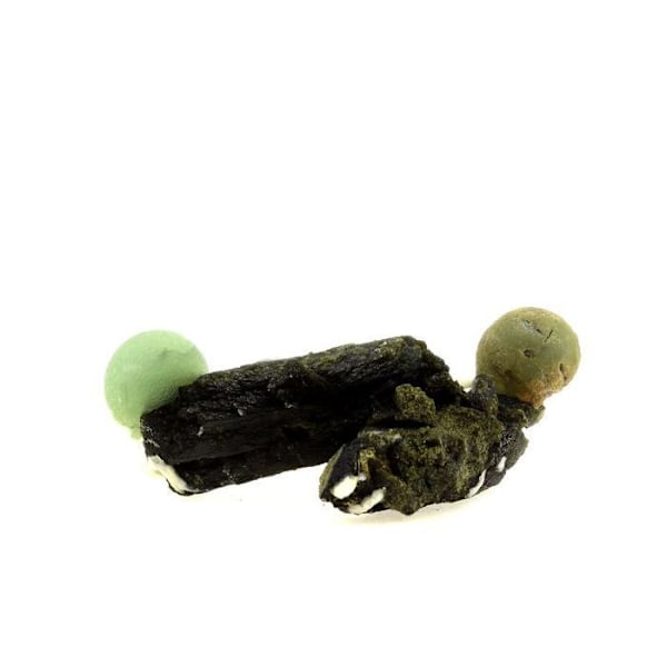 Stenar och mineraler. Prehnite + Epidot + Stilbite. 513,5 cent. Diamonkara, Kayes, Mali.
