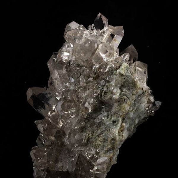 Savukvartsi - ABIJOUX - Mont-Blancin massiivilla - 402 ct - 70x45x38 mm - Aitoisuussertifikaatti