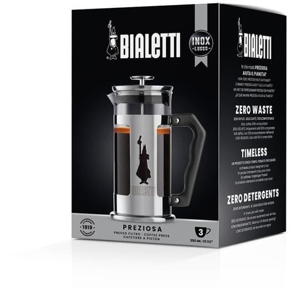 Stempelkande - BIALETTI - 0003160/NP - 350 ml - Rustfrit stål