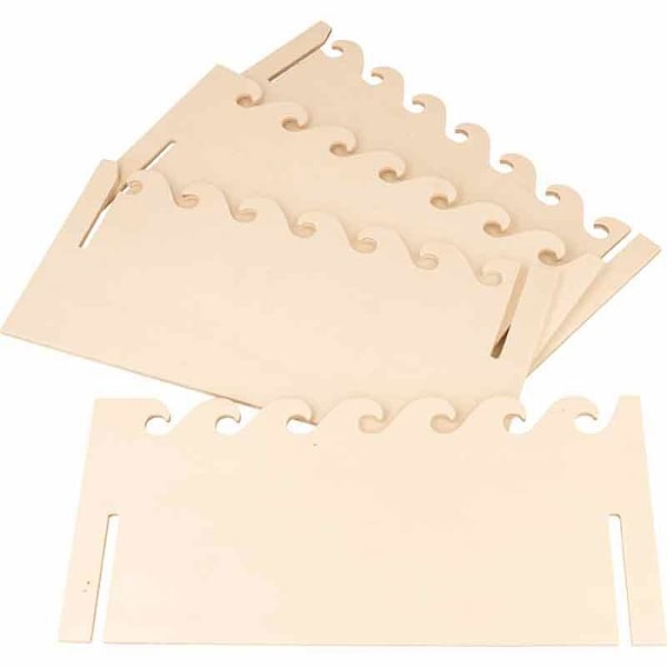 Fiskespel - Trä - 8 fiskar - 2 fiskespön - Från 3 år - Unisex Beige