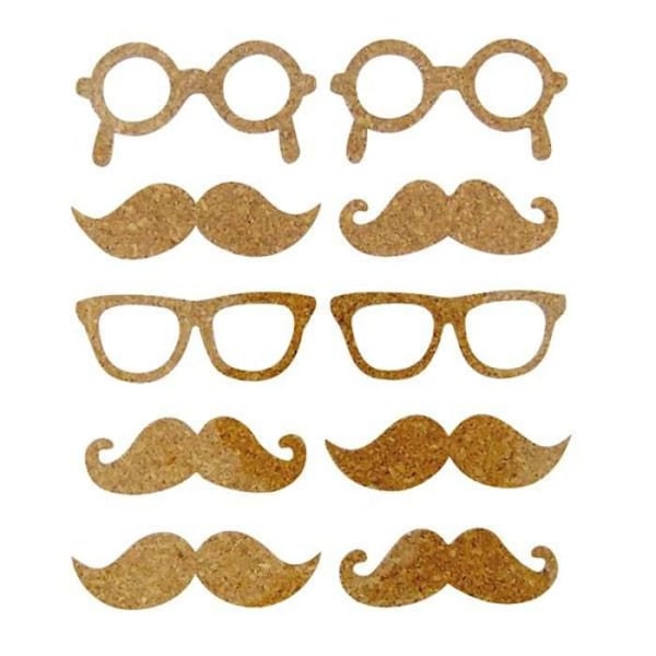 Tarrat liège Moustache 10 kpl Marron liège