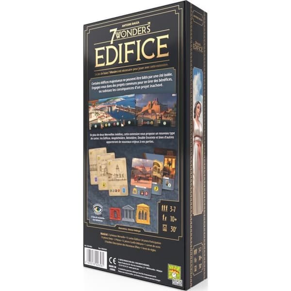 7 Wonders Buildings - Brädspel - Asmodee Flerfärgad