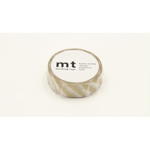 Masking Tape MT gold stripes - raitakulta Guld