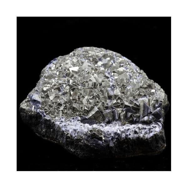 Stenar och mineraler. Pyrit. 1131,0 cent. La Mure, Isère, Frankrike..