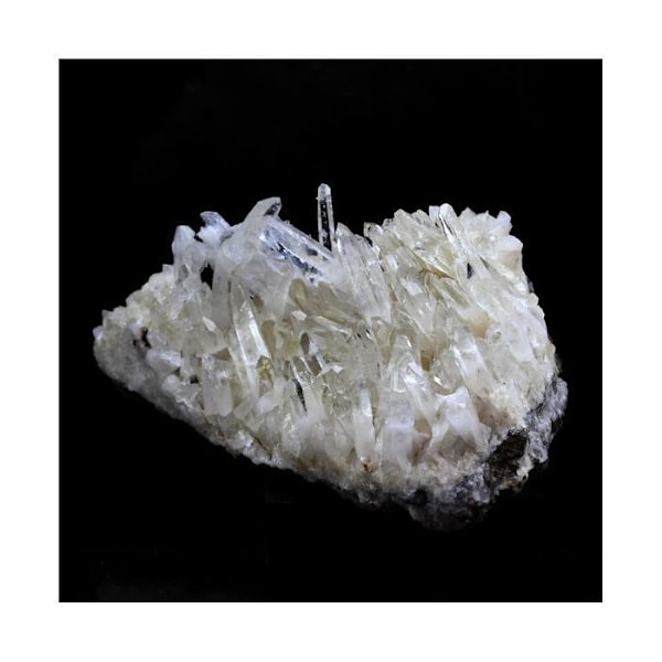 Sten og mineraler. Kvarts. 740,0 ct. Le Trou des Hunters, Vizille, Frankrig..