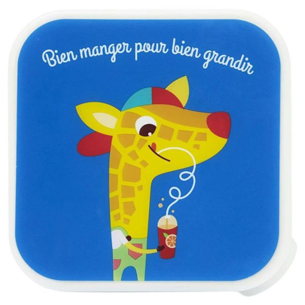 Draeger la carterie - GIRAFFE snackbox - Flerfärgad Flerfärgad
