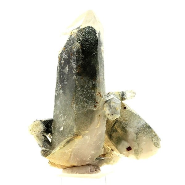 Sten og mineraler. Phantom Quartz. 573,3 øre. Les Deux Alpes, Oisans, Frankrig.