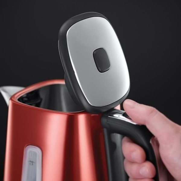 Vattenkokare 1,7L Luna - RUSSELL HOBBS - Snabbkokning - Röd
