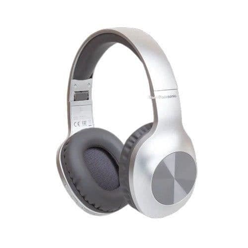 Hovedtelefoner - PANASONIC - RB-HX220BDES - Bøjle - Bluetooth - Sølv Silver