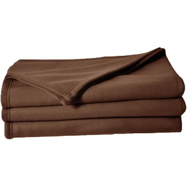 TOISON D'OR - Fleecepeitto - Poleco - 220x240cm - Suklaa kastanj