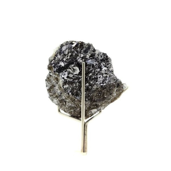 Sten og mineraler. Galena. 485,60 øre. La Combe, Allemond, Oisans, Isère, Frankrig.