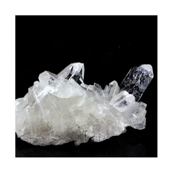 Sten og mineraler. Kvarts. 302,5 øre. Allevard, Isère, Frankrig.