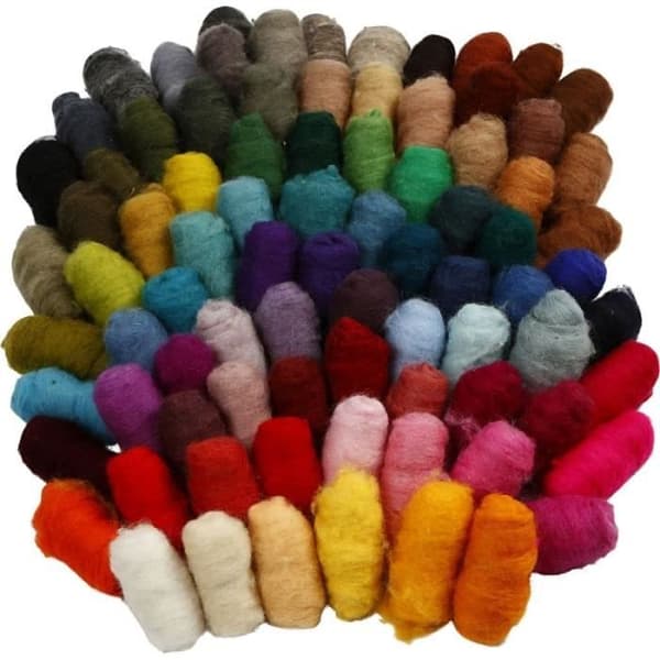 Uldfiltkugler, 86x10 gram